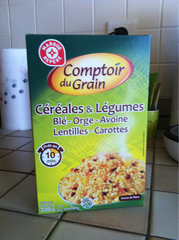 Melange Comptoir du Grain Cereales et legumes secs 330g