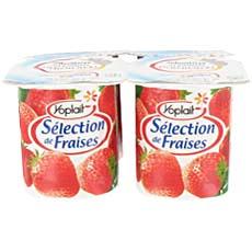 PRODUIT INACTIF - Fruits fraises 125gX4
