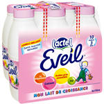 Lactel Eveil lait U.H.T. de 10mois a 3ans bouteille 6x1l