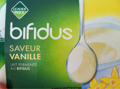 Yaourt au bifidus saveur vanille 12x125g