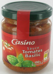 Sauces Tomates Basilic