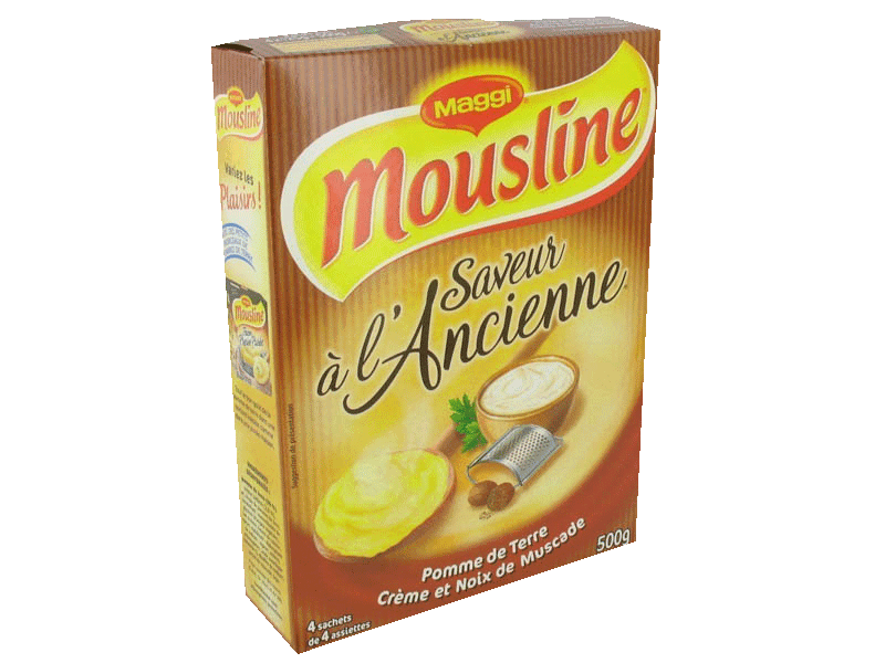 Mousline - Puree a l'ancienne avec une noix de muscade