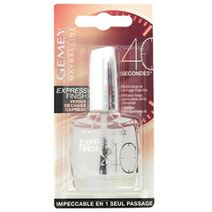 Gemey vernis a ongles Express Finish base brillante 01/01