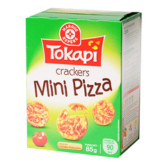 Biscuits Tokapi Crackers Mini pizzas 85g