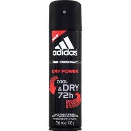 Deodorant Dry Power Cool & Dry ADIDAS, atomiseur 200ml