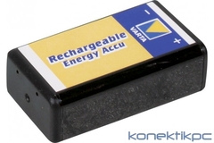Piles rechargeables 200mAh 9V E-Block 56722 - Power ACCU