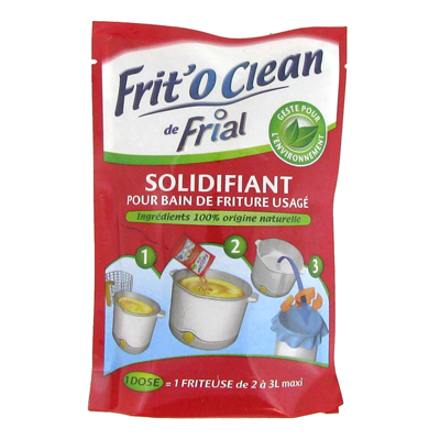 Solidifiant pour bain de friture usage Frit'o Clean FRIAL