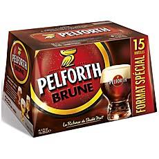 Biere brune Pelforth 6,5° pack 15x25cl 