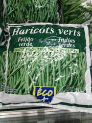 Haricots verts Eco+ Tres fins 1kg