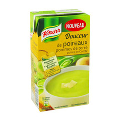 Knorr soupe douceur de poireaux pdt comté 1l