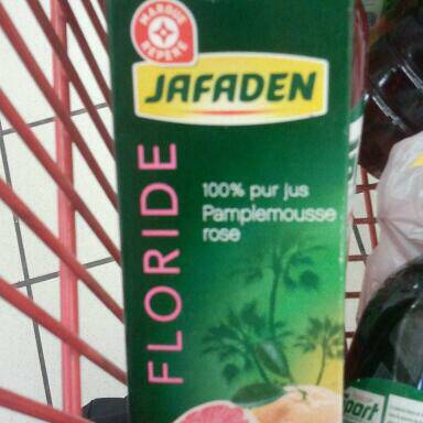 Pur jus Jafaden Pamplemousse rose Floride 1l