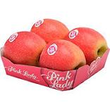 Pomme Cripps Pink, PINK LADY, Calibre 170/220, Catégorie 1, France, Barquette 4 fruits