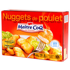 Nuggets de poulet Maitre Coq 400g