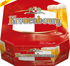 Kronenbourg 4,2° -40x25cl dont 6 offertes