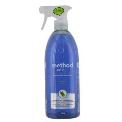 Method nettoyant ecologique vitres a la menthe spray 828ml
