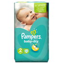 Pampers baby dry geant 3/6kg x58 taille2