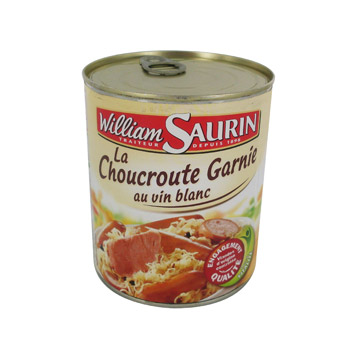 Choucroute Recette Gourmande William Saurin 800g