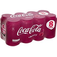 Coca Cola cerise (8x330ml) - Paquet de 2