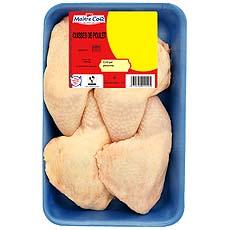 Cuisses de poulet MAITRE COQ, 4 pieces, 1kg