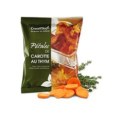 Pétales de carotte au thym