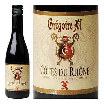 Vin rouge Cotes du Rhone Gregoire XI 37.5cl