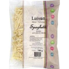 Luison, Spaghetti, pates fraiches aux oeufs frais, le paquet de 700g
