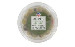 Olives vertes aux herbes de provence 150g