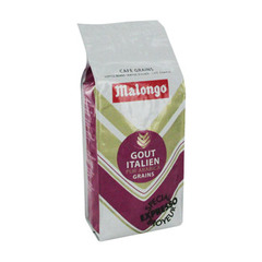 Malongo Gout Italien arabica grains 250g
