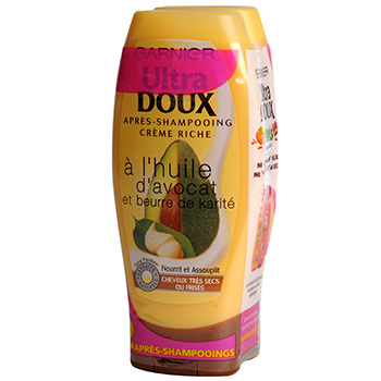 Apres-shampooing Ultra doux Huile d'avocat karite 2x200ml