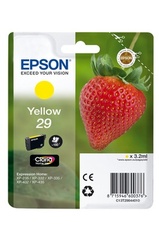 Cartouche d'encre EPSON pour imprimante, C13T29844020, jaune, fraise,sous blister