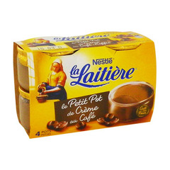 Crèmes dessert café La Laitière