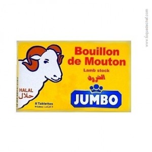 Jumbo tablettes bleu mouton x8
