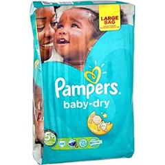 Pampers baby dry value + x48 taille 5 + 