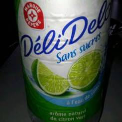 Eau de source Deli Delo Citron vert sans sucre 1,5l