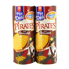 Biscuits P'tit deli Pirates Chocolat 2x330g