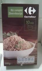 Riz long grain complet Carrefour