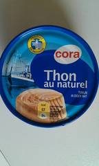 Cora thon au naturel 93g