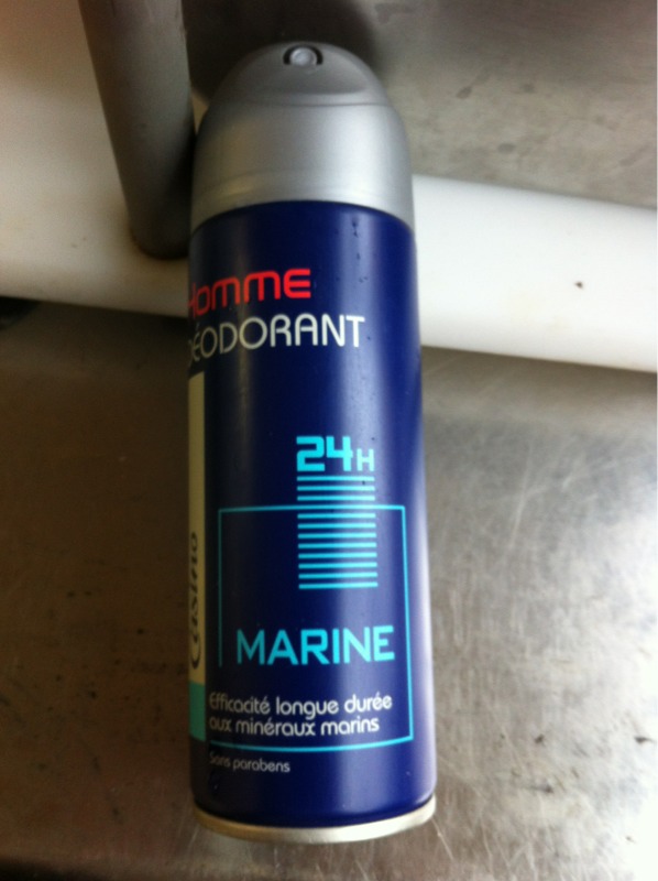 Déodorant marine