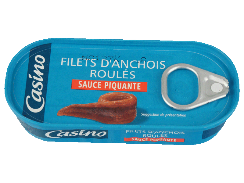 Filets d?anchois sauce piquante