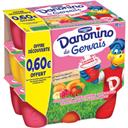 Danone Danonino - Fromage blanc saveurs aux fruits les 18 pots de 50 g
