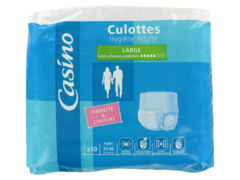 Culotte Incontinence Large