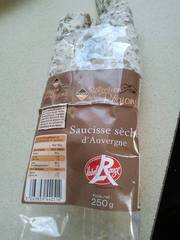 Saucisse sèche d'Auvergne, Label rouge 250g