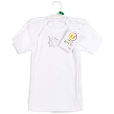 2 Chemises manches courtes Lapin U TOUT PETITS, taille 2 ans, blanc
