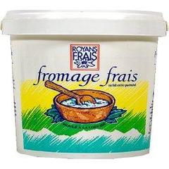 Royans Frais, Fromage frais au lait entier pasteurise, moule a la louche, le seau ,2Kg