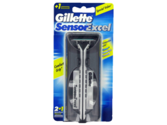 Rasoir Gillette sensor excel 3 lames