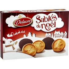 Biscuits sablés de Noël Delacre