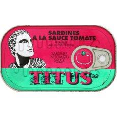 Titus sardines a la tomate 3x125g