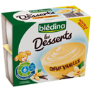 Blédina les desserts crème vanille 4x100g dès 6 mois