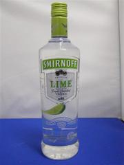 Smirnoff, Vodka, Lime, la bouteille de 70cl