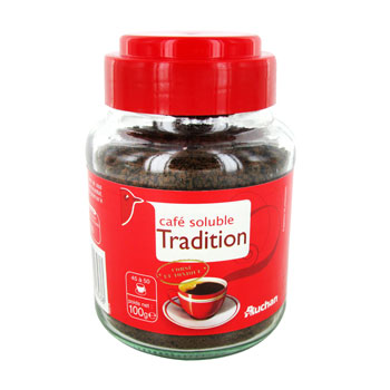Cafe soluble tradition Aromatise & familial.